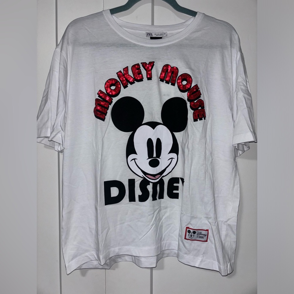 ZARA Disney Mickey Mouse Shirt